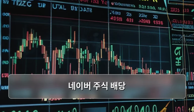 네이버 주식 배당금 수령 방법과 투자 전략 분석
