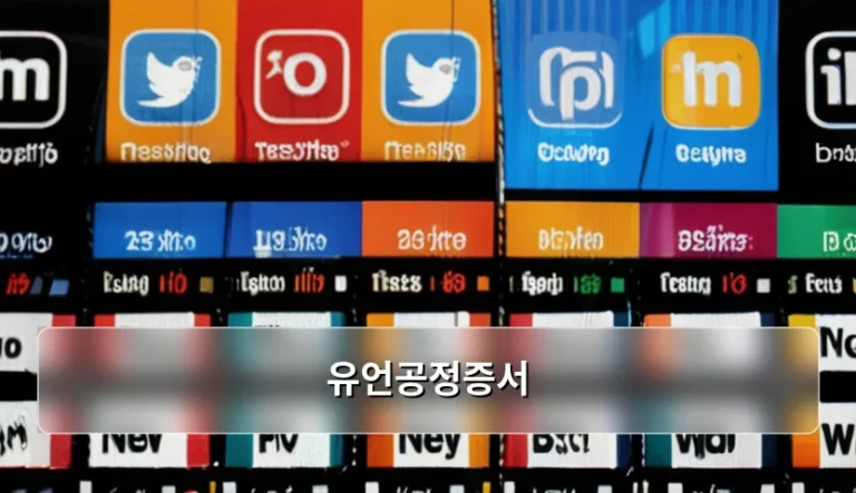 유언공정증서 작성 방법과 법적 효력 및 주의사항 정리